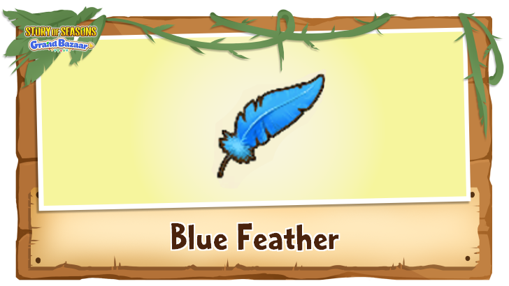 Story of Seasons Grand Bazaar - Blue Feather