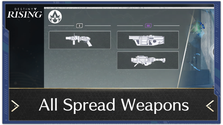 Spread Weapons