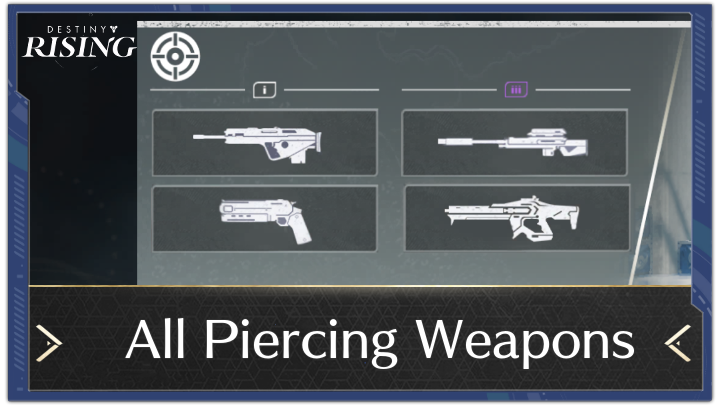 Piercing Weapons