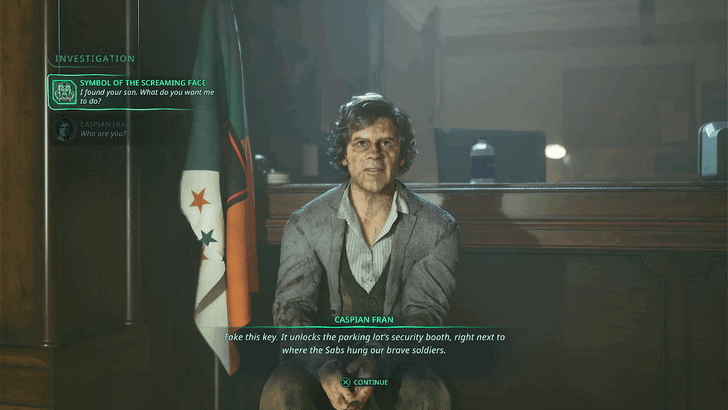 Hell is Us Receive the Parking Lot Key