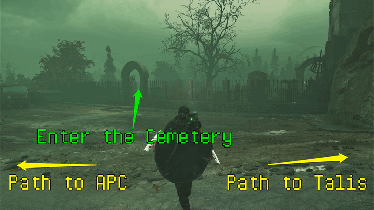 Hell is Us Enter the Cemetery