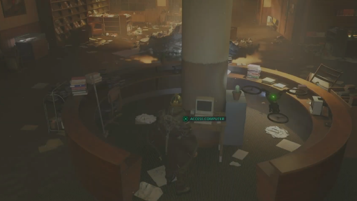 Hell is Us - Examine the computer in Embry Hall