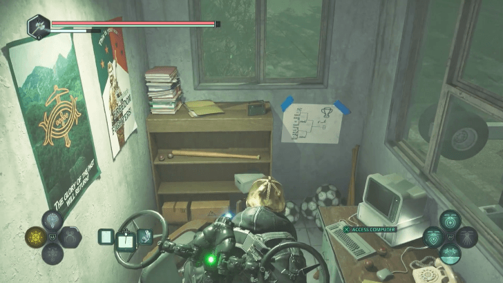 Locked Down - Input 4132 to the Locked Computer at a Gatehouse in Marastan