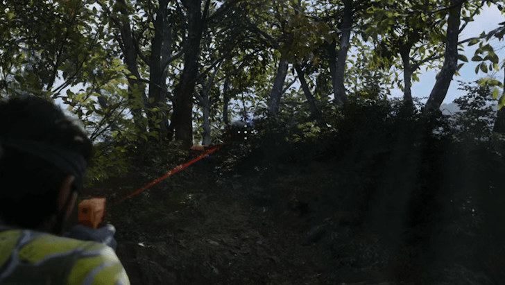 Dragnet of the Apes Monkey on Hill