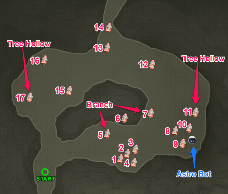 Dragnet of the Apes Map