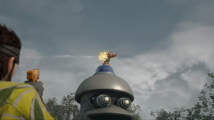 MGS Delta - Ape Fear Monkey on Top of Ape Mech.png