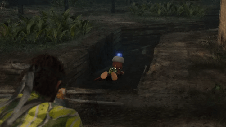 First Monkey on Trench