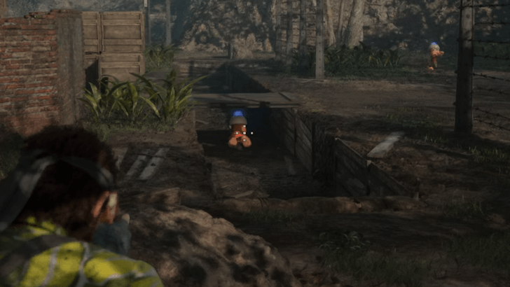 Second Monkey on Trench