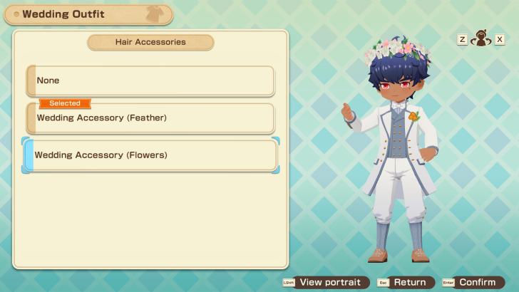 Story of Seasons Grand Bazaar - Wedding Accessory Flowers