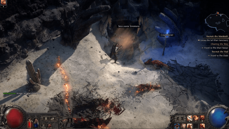 Skullmaw Stairway Location