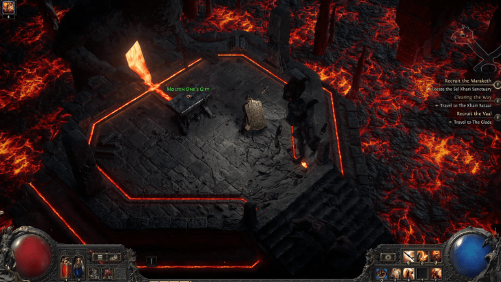 Finding The Molten One