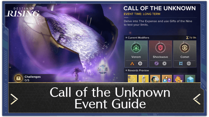 Destiny: Rising - Call of the Unknown