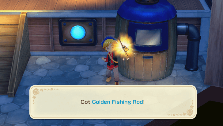 SoS - Fishing Rod Golden Rod upgrade