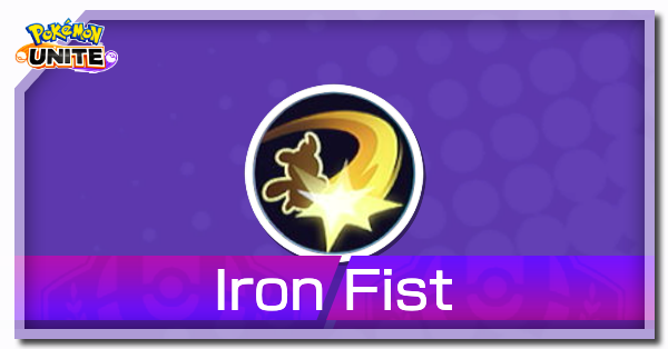 Pokemon UNITE - Iron Fist (Pawmot)