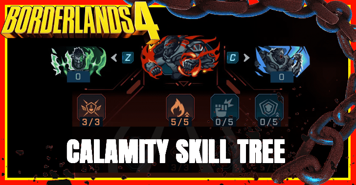 Borderlands 4 - Calamity Skill Tree Guide