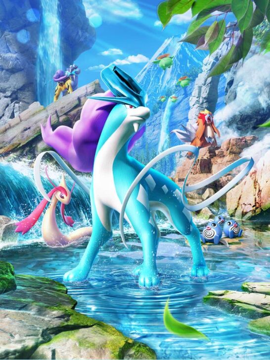 Pokemon TCG Pocket - Secluded Springs Suicune Cover