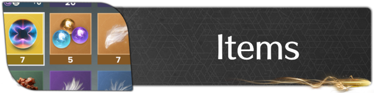 Items