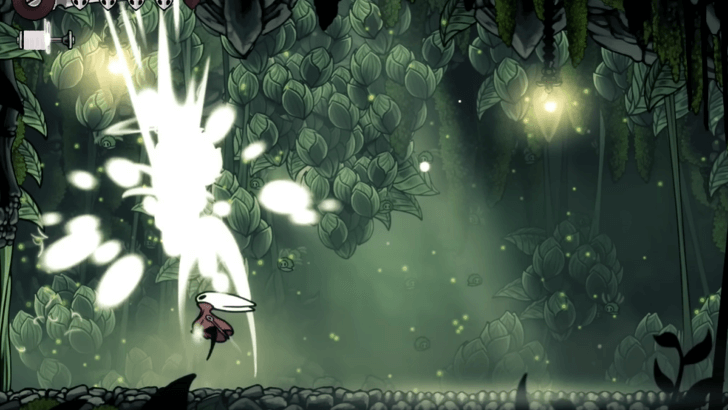 Jump and Slash Upwards