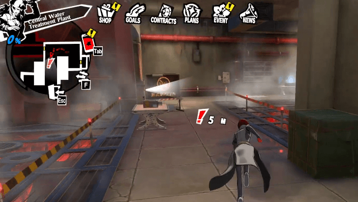 P5 Phantom X - Katayama Palace - Find the Second Chain Link