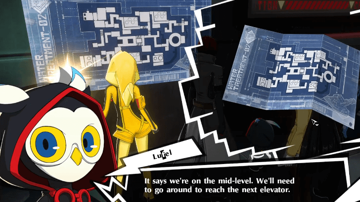 P5 Phantom X - Katayama Palace - Access the Map