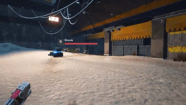 Shanks Outside the Weather Control Center