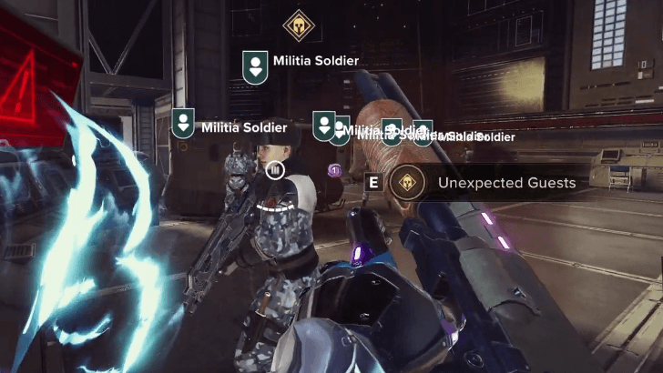 Talk to the Militia Soldiers