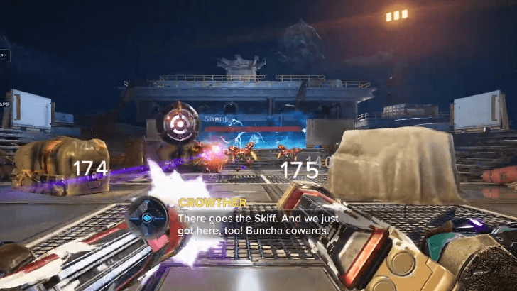 Fight Enemies on the Weather Control Center Rooftop