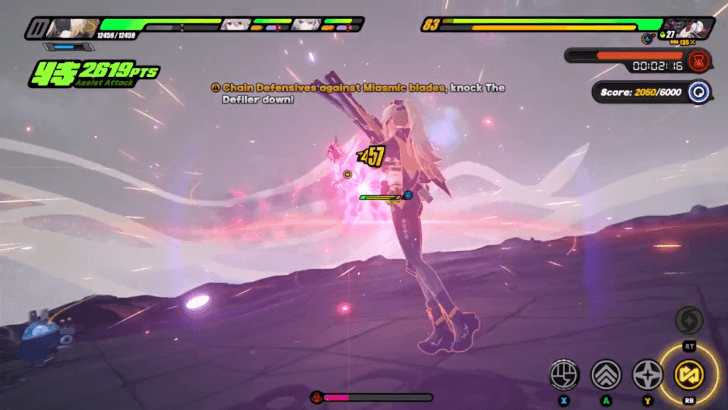 Use Defensive Assists Against the Miasmic Blades