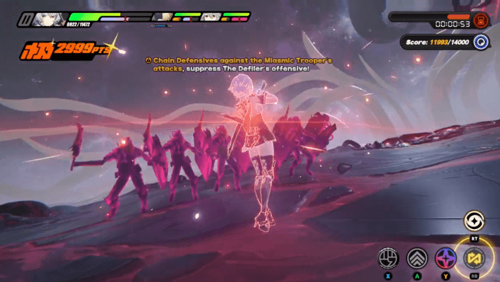 Chain Defensive Assists Against the Miasmic Troopers