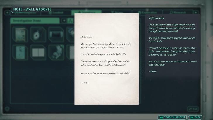 How to  UseNote - Wall Grooves