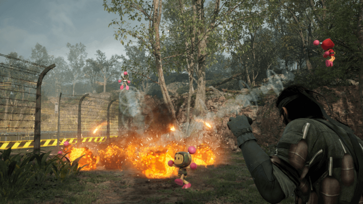 MGS Delta Remake Snake vs Bomberman