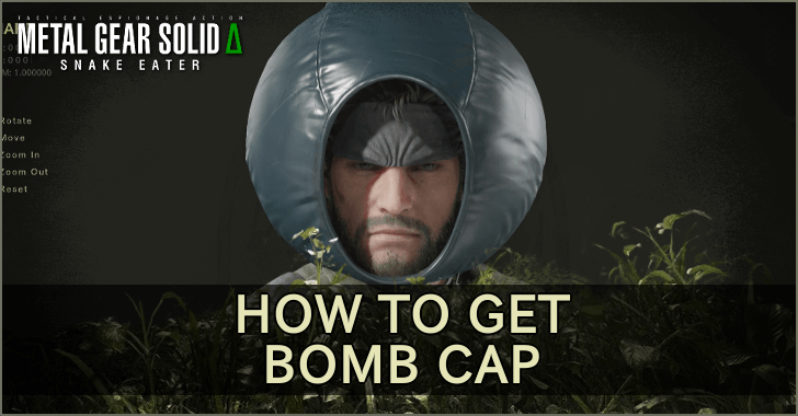 MGS Delta Remake How to Get Bomb Cap