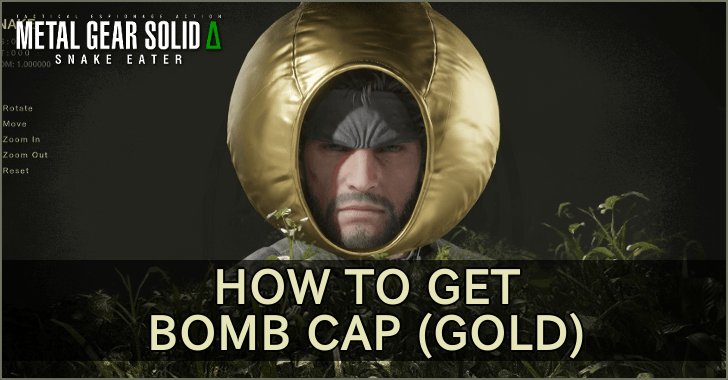 MGS Delta Remake How to Get Bomb Cap Gold