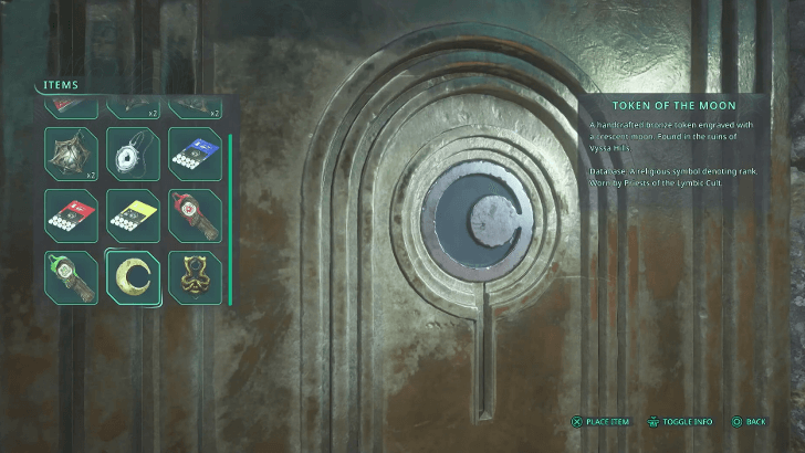 How to  UseToken of the Moon