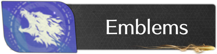 Destiny Rising - Emblems