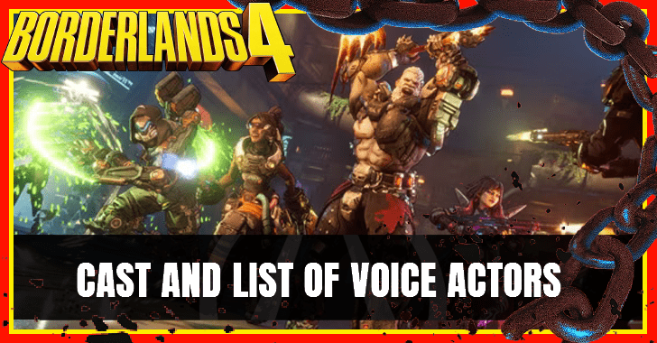 List of Characters and All Voice Actors