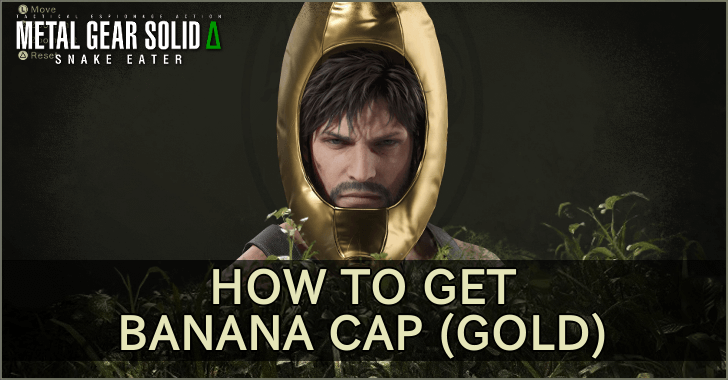 MGS Delta Remake How to Get Banana Cap Gold