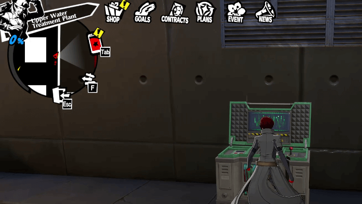 P5 Phantom X - Katayama Palace First Upper Steam Room Puzzle - Control Panel