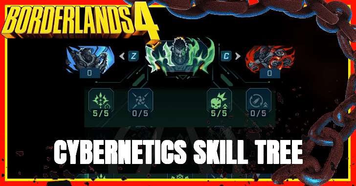 Borderlands 4 - Cybernetics Skill Tree Guide
