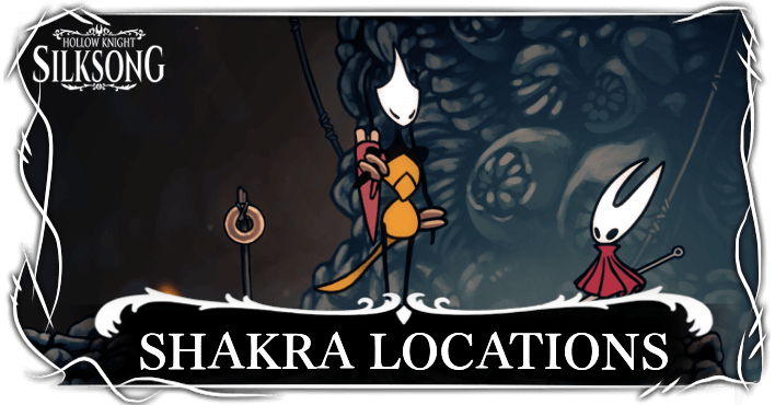 Shakra Map Locations