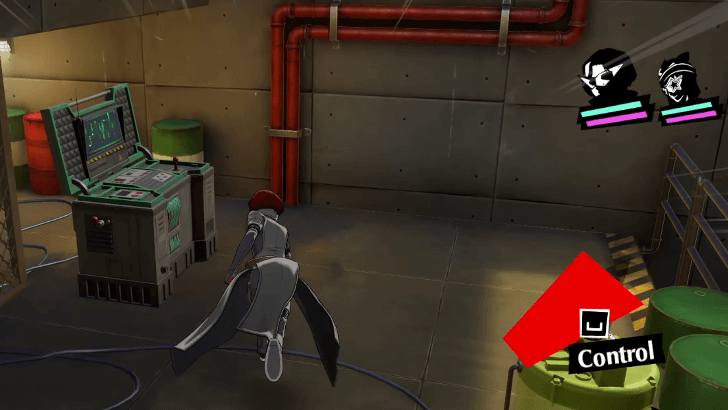 P5 Phantom X - Katayama Palace Second Upper Steam Room Puzzle - Use Control Panel