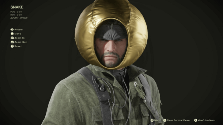 MGS Delta Remake Gold Bomb Cap