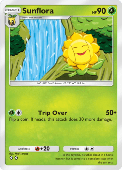 Pokemon TCG Pocket - A4a 005 Sunflora
