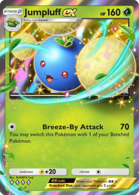 Pokemon TCG Pocket - A4a 003 Jumpluff ex