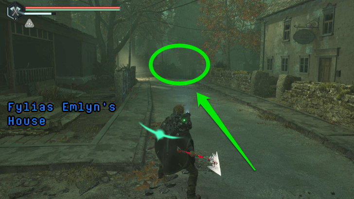 Hell is Us - Follow the road all the way to end west of Fylias Emlyn