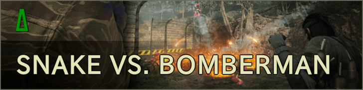 MGS Delta Remake How to Play Snake vs Bomberman Partial