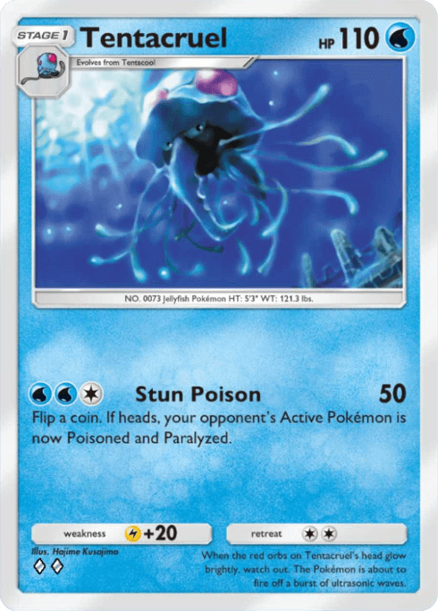 Pokemon TCG Pocket - A4a 016 Tentacruel