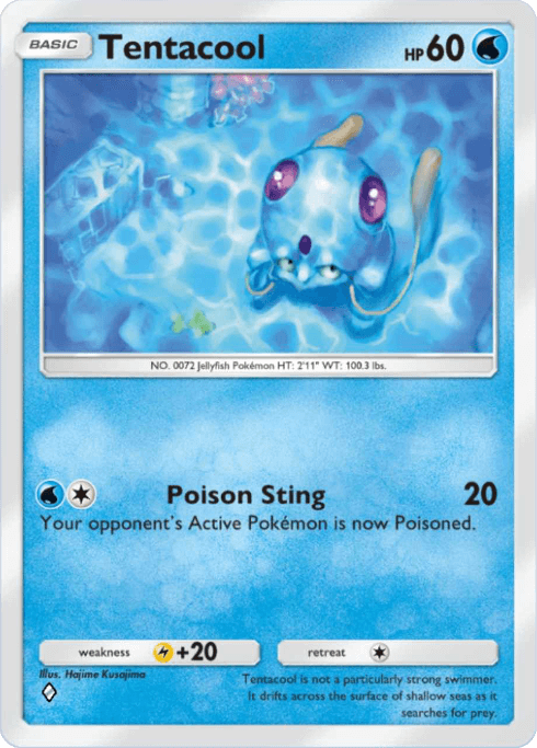 Pokemon TCG Pocket - A4a 015 Tentacool