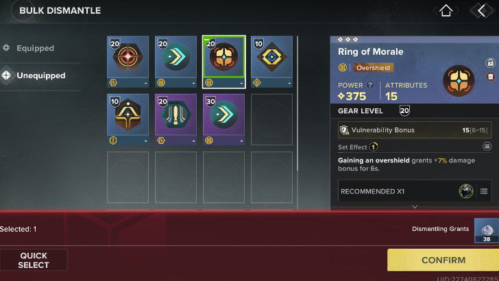 Dismantling Artifacts