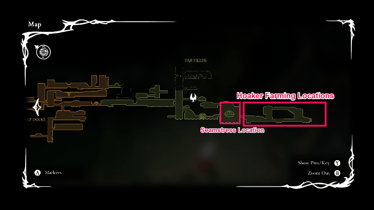 Flexile Spines Seamstress Location